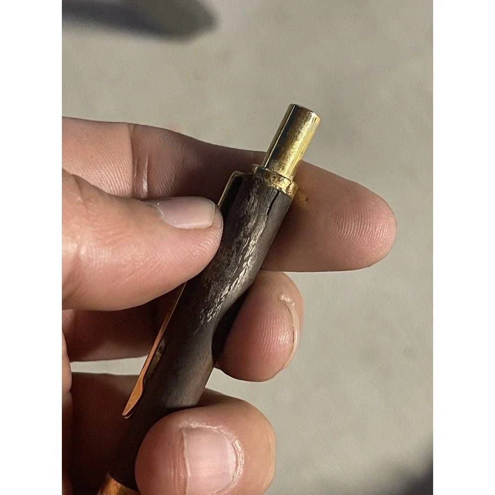 Pen In Wooden Case , Vintage Not Working‎